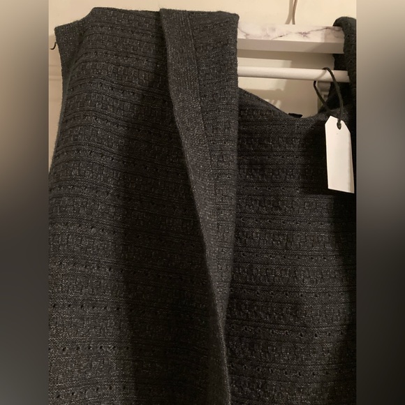 Coco + Carmen Hooded Sweater Vest S/M Pockets - Picture 5 of 6